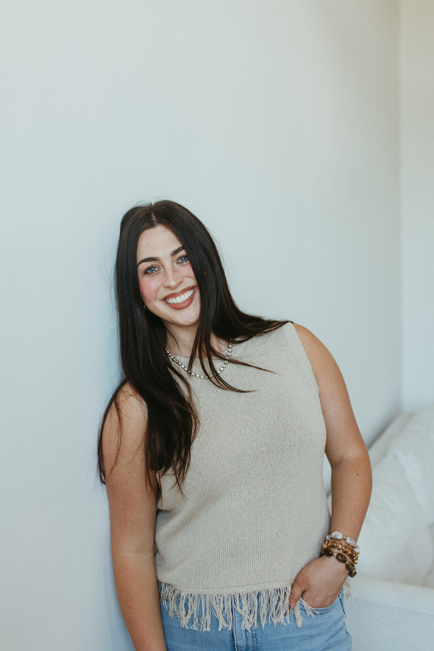 Portrait of Morgan Bartow, founder of Mosie Kate Kollective